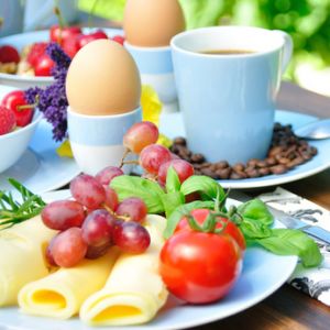 Seiffen Ferienwohnung IdylleFruehstueck