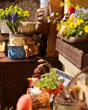 Seiffen Ferienwohnung Terrasse